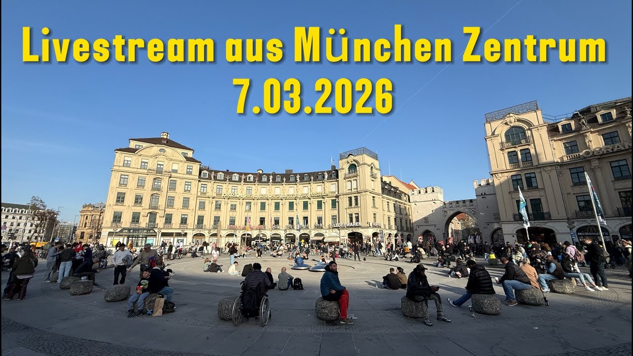 Livestream aus München Zentrum