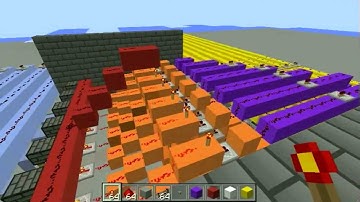 Minecraft - How to build an 8bit ALU (2) + SECRET PROJECT!