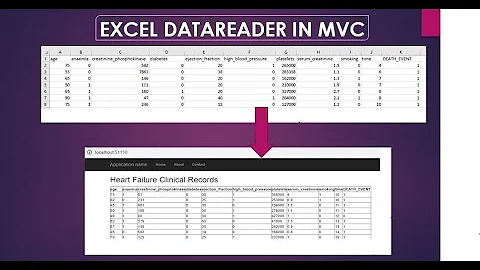 Excel Data Reader in MVC asp.NET [Source Code] 2021