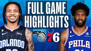 Orlando Magic vs. Philadelphia 76ers Full Game Highlights | Feb 1 | 2022-2023 NBA Season