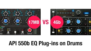 Comparison of API 550b plug-ins on drums. Red Rock Sound vs Acustica Audio. Comparison of API 550b plug-ins on drums. Red Rock Sound vs Acustica Audio.