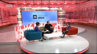 2015-09-25 HTV1 - Hrvatska uživo - PAP - Žak Valenta i Vesna Mačković