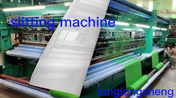 (Candy Ma)Warp knitting machine for shade net and slitting machine