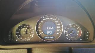 How To Check Battery Voltage on Mercedes CLK W209 series