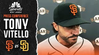 Tony Vitello praises Giants ace Logan Webb after bounce-back start vs. Padres | NBC Sports Bay Area