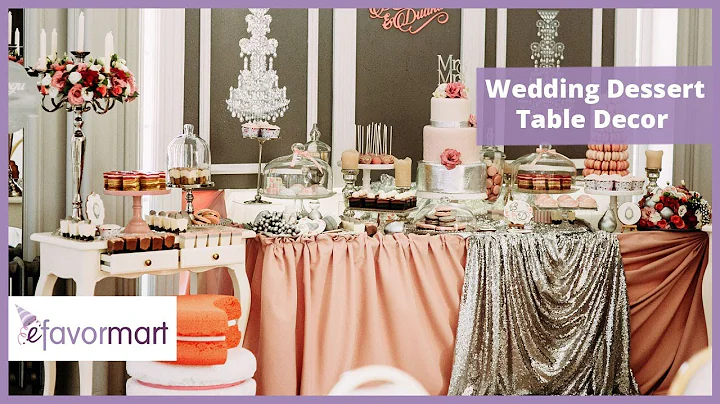 Wedding Dessert Table Decor | Shop The Look | eFavormart.com
