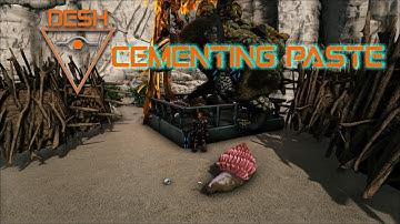 ARK Cementing Paste Guide - Start to Alpha | ARK: Survival Evolved