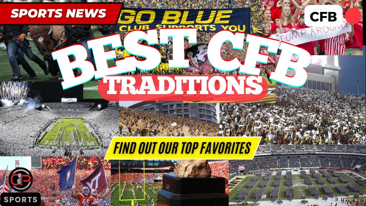 THE BEST COLLEGE FOOTBALL ATMOSPHERES & TRADITIONS YouTube
