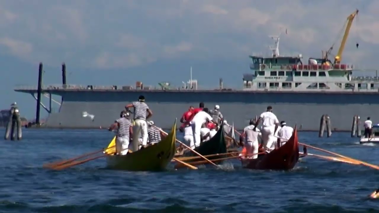 2023 07 30 Pellestrina 1° Memorial Bepi e Ciaci - Gondole a 4 remi