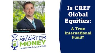 Is TIAA CREF Global Equities a True International Fund?