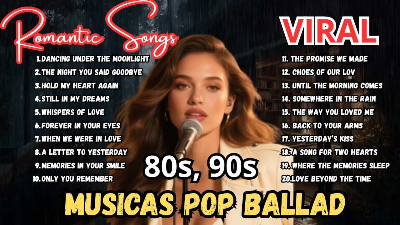 Best 80s & 90s Romantic Pop Classics 💘 Songs That Make You Feel Everything Again! Emotional Pop Hits
