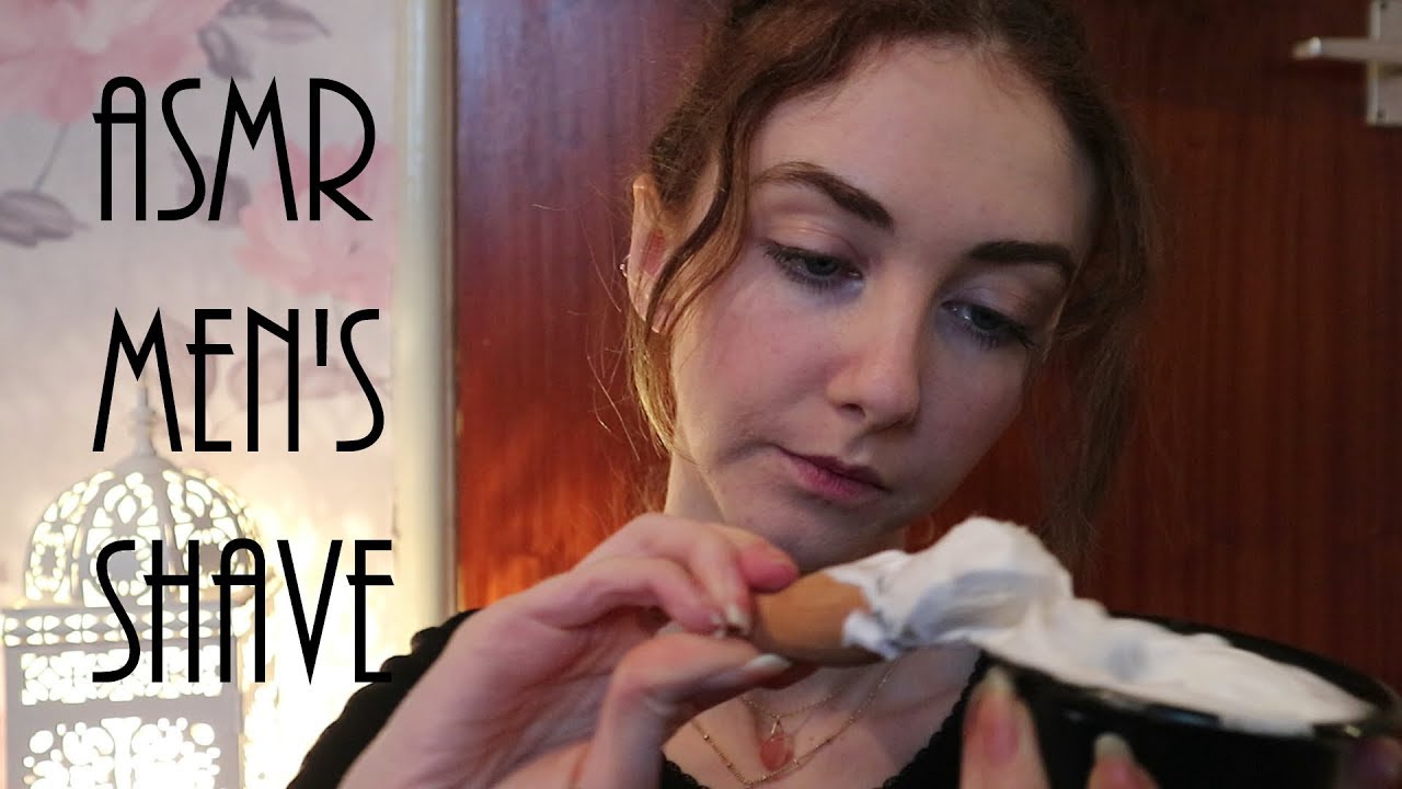 Men's Shave and Facial (ASMR)