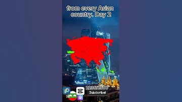 commentary from each Asian country. Day 2 #like #subscribers #europe #mapchart #mapper