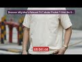 Bronson Mfg Men's Relaxed Fit Tubular Pocket T-Shirt No Side Seams ... — Top Rated 2026 | Buy Now!