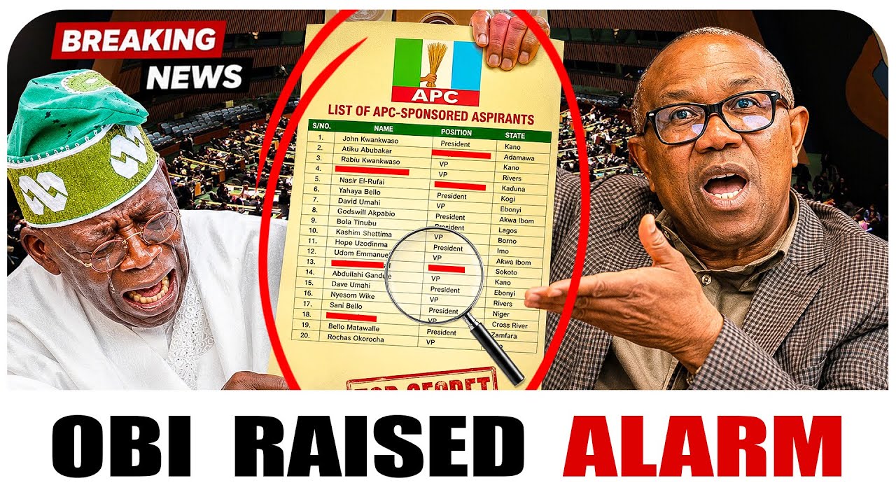 ⁣Obi Just Dropped TINUBU’s 2027 Elections Secret!