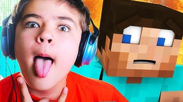 CRAZY LITTLE KID THINKS HES A HACKER ON MINECRAFT (MINECRAFT TROLLING)