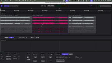 Dolby Atmos Album Assembler Assignment 2