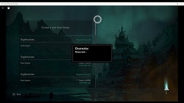 AC Valhalla - Xbox Series X - Bugged Duration Save