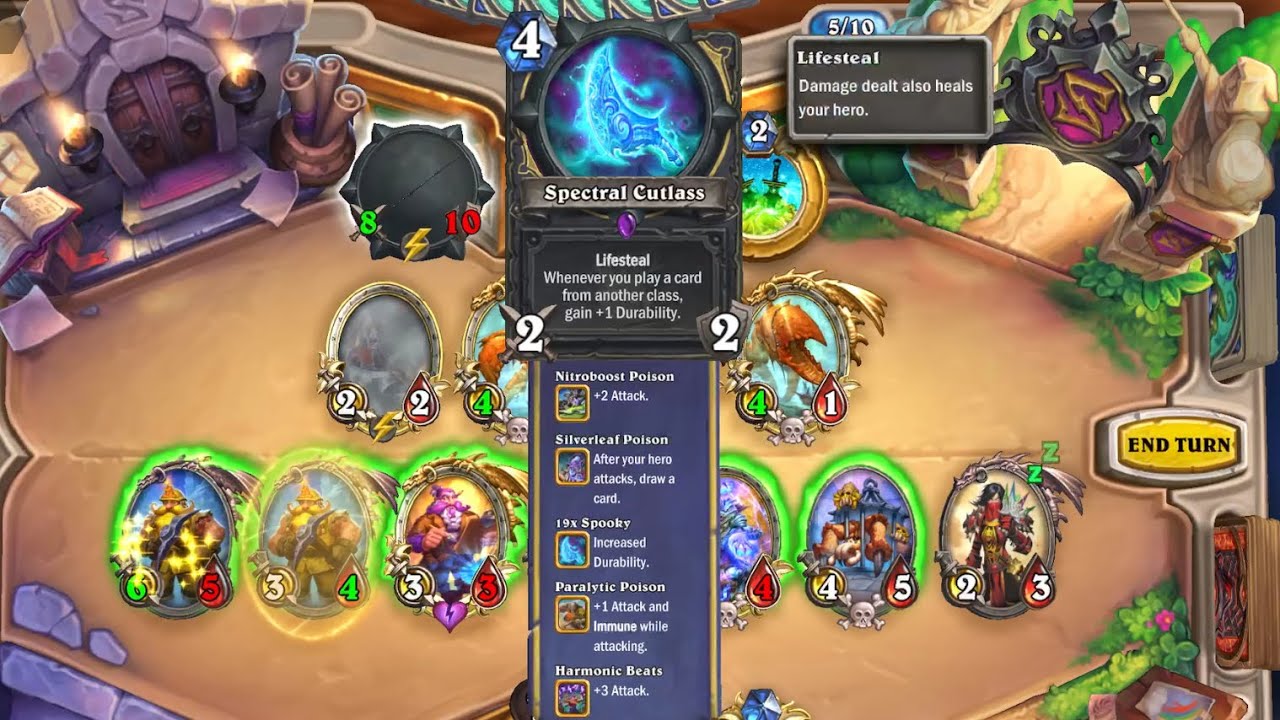 Rogue with 8/10 Spectral Cutlass self sabotage himself with Crabatoa crab claw