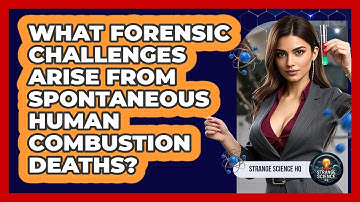What Forensic Challenges Arise From Spontaneous Human Combustion Deaths? - Strange Science HQ