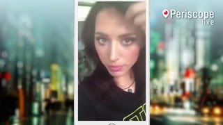 Катя Клэп спросонья в Periscope live