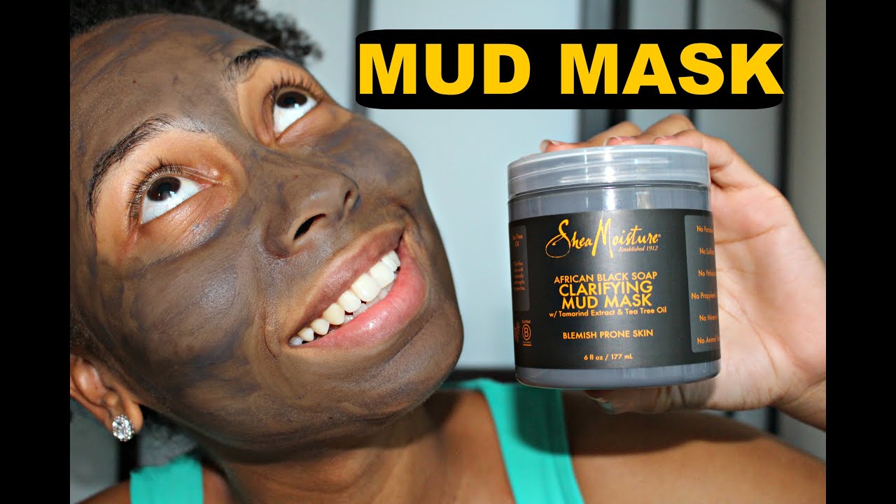 Shea Moisture African Black Soap Mud Mask First Impression! YouTube