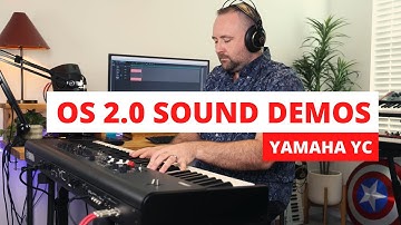 Yamaha YC - OS 2.0 NEW Voice and Live Set Sound Demos! Including CFX2 Grand Piano!
