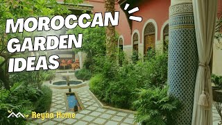 Moroccan Garden Ideas Very Small Moroccan Garden Ideas On A Budget