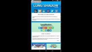 Long Shadow Icon Pack Android App First Look screenshot 1