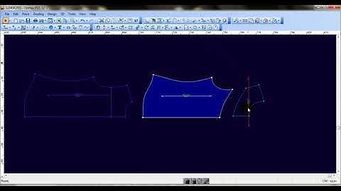 Optitex ND New Baseline, We can adjust baseline by this tool