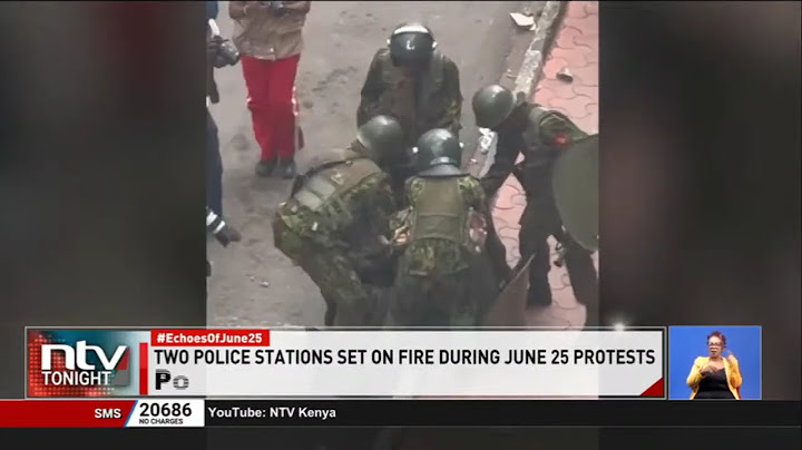 June 25 protests anniversary: Several police officers injured in clashes with protesters