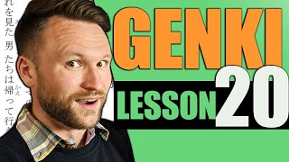 【N4】Genki II Lesson 20 Grammar Made Clear | Humble Expressions in Japanese