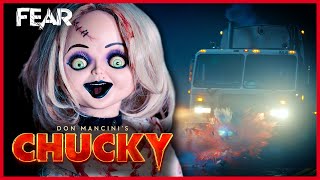 Tiffany Accidentally Kills Jennifer Tilly | Chucky (Season Two) | Fear