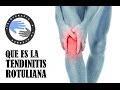 Tendinitis rotuliana, que es y porque se produce