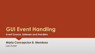 GUI Event Handling | Applying setText and getText Methods | OOP | NetBeans | Filipino (Tagalog) Profile