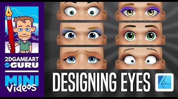 Affinity Designer Tutorial - Creating easily Adjustable Eyes using Symbols