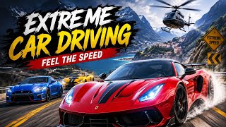 🏎️ Extreme Car Driving 🚗 Ultimate Speed Challenge!🔥 Impossible Drift & Crazy Stunts Gameplay screenshot 3