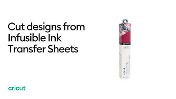 How to Cut Designs from Infusible Ink Transfer Sheets | Beginner
