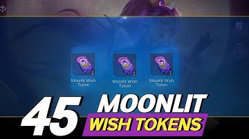 GET EXTRA 45 BONUS TOKENS FOR THE MOONLIT WISH EVENT!