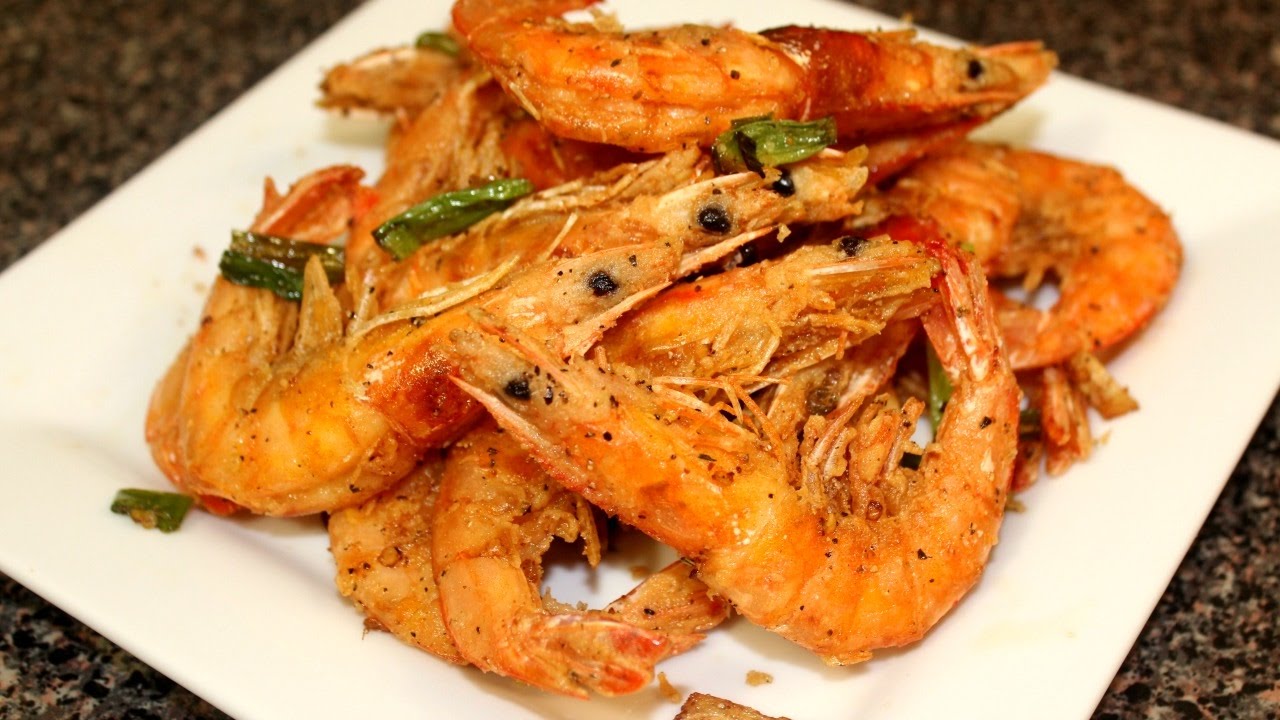 SALT & PEPPER SHRIMP YouTube