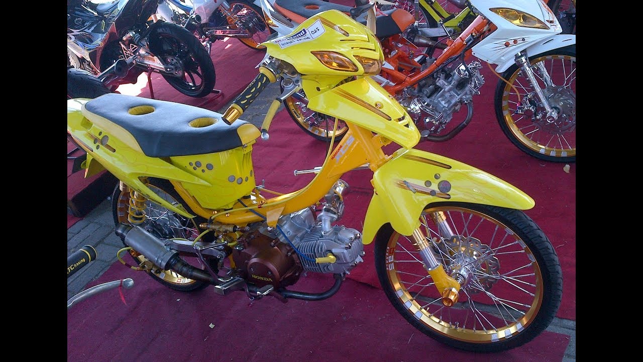 Tm2 Video Modifikasi Motor Honda Karisma Airbrush Drag Style