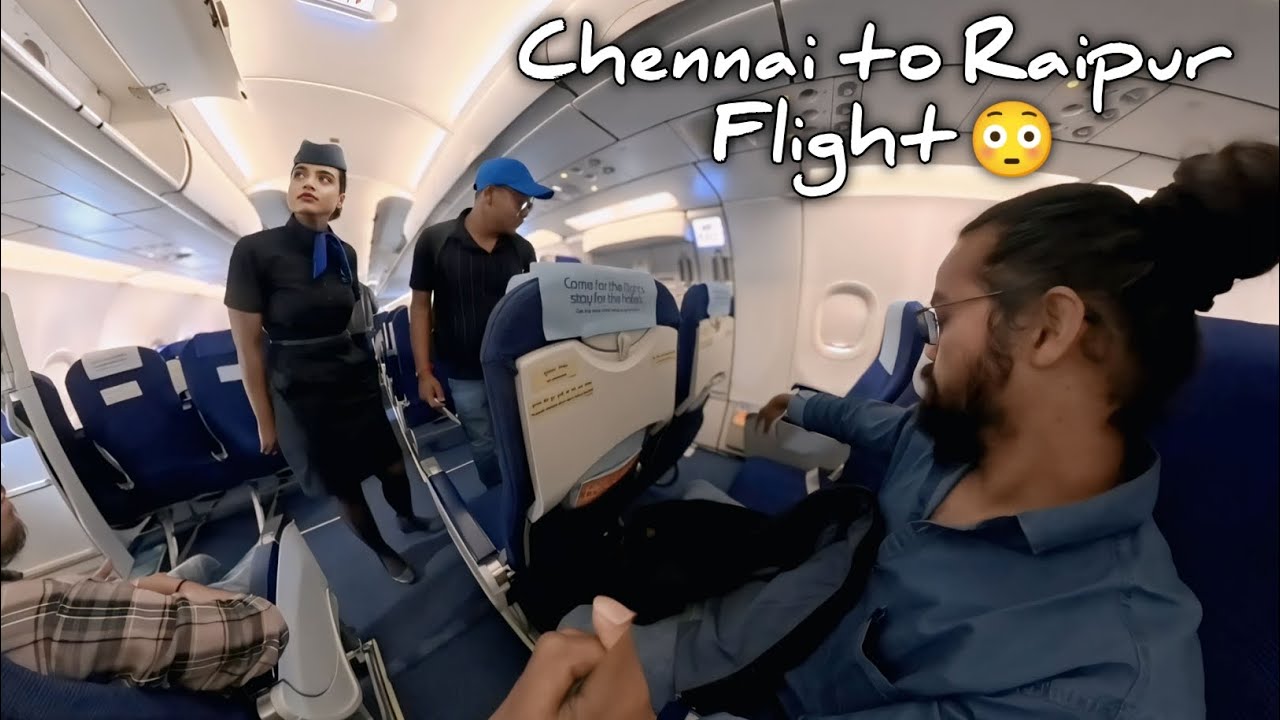 उस दिन क्या हुआ था Flight✈️ में?😲 Chennai to Raipur | Saheb Goutam 