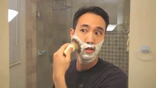 Famous Shave Tutorial with Safety Razor Edwin Jagger Kelvin -Part 1 Net Worth