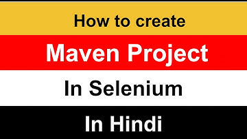 How To Create Maven Project in Selenium in Eclipse in Hindi | selenium in hindi @TechiePraveen