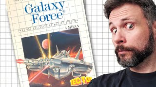 Navinha no Master System - Galaxy Force (Gameplay em Português PT-BR)