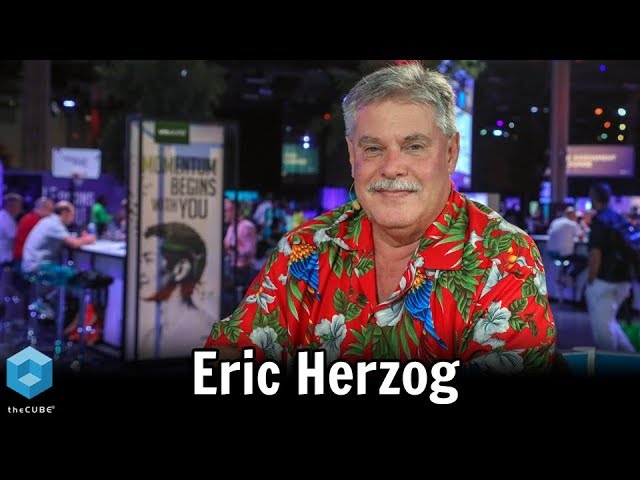 Eric Herzog, IBM Storage Systems | VMworld 2018 class=