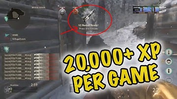 WW2 XP GLITCH! 20K XP PER GAME!! LEVEL UP FAST COD WW2
