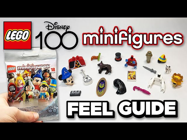 LEGO Disney 100th anniversary minifigures