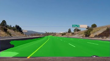 Udacity self driving car nano-degree - Semantic segmentation video 1/3