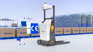 Enotek AGVs | CE Certification and IP65 Protection Level